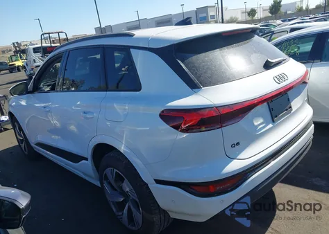 2025 Audi Q6 E-Tron Premium Plus Quattro from USA, damaged, VIN WA124BGF0SA026088